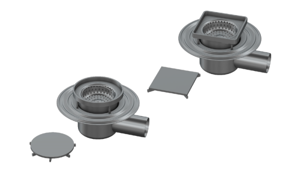 Industrial floor drain HW / HK-W